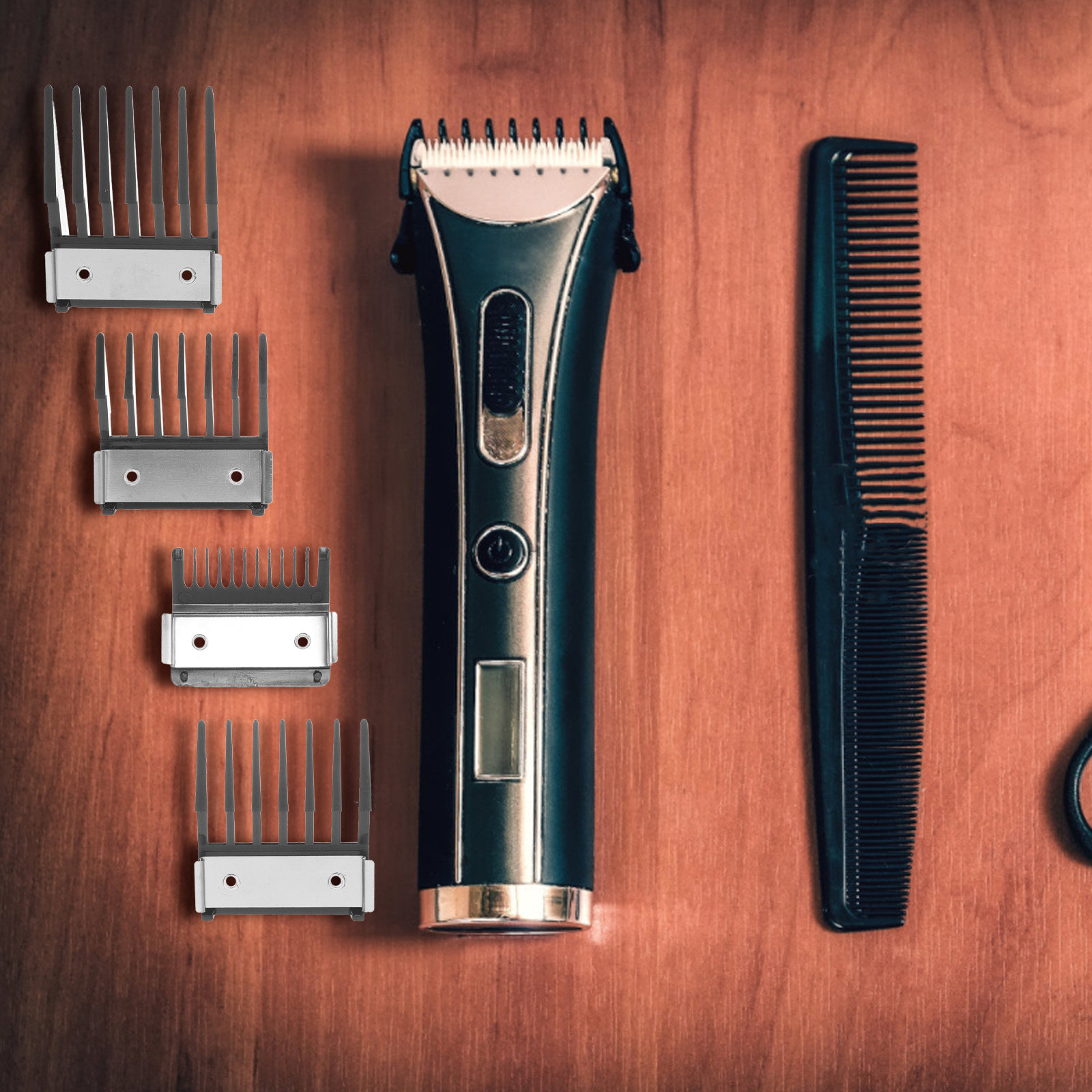 Hair Clipper Professional - 4Pcs Clipper Guards Limit Comb Professional