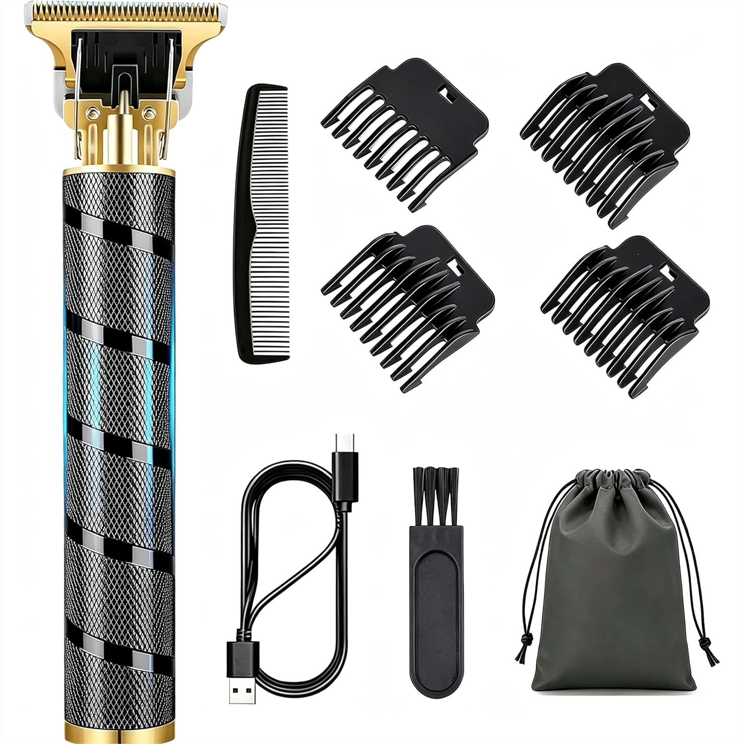 Men'S Grooming Guide - Cordless Hair Clipper and Beard Trimmer