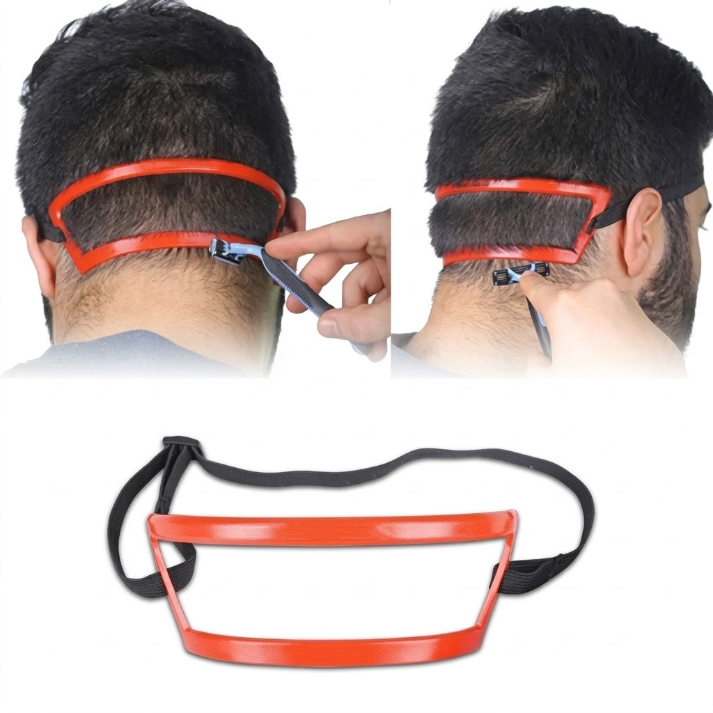 Men'S Grooming Guide - DIY Neckline Haircut Template Men Hair