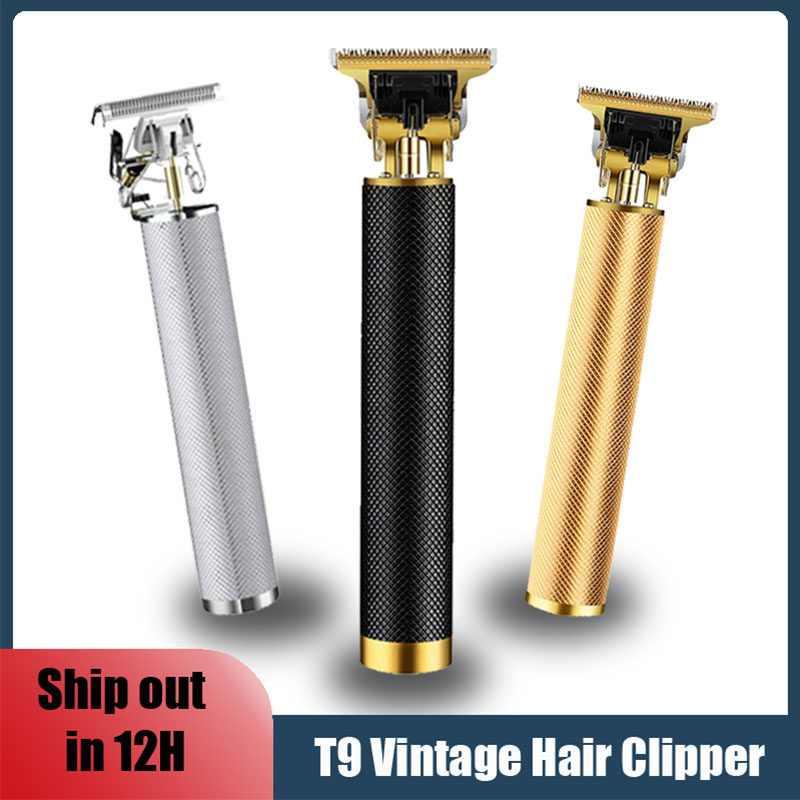 Hair Clipper Professional - Electric Hair Cutting Machine Vintage T9