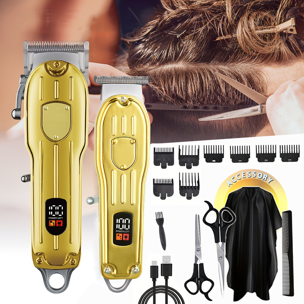 Men'S Grooming Guide - Professional Electric Hair Clipper & Trimmer