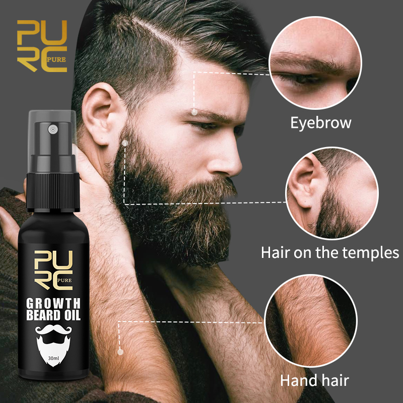 PURC Beard Growth Oil for Men  – Men'S Grooming Tonic recenzja i cena
