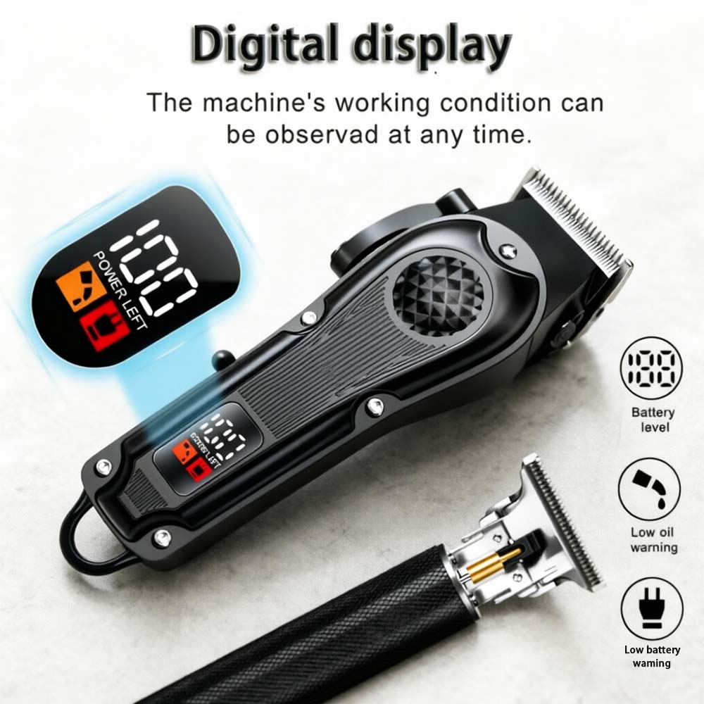 Professional Hair Clippers wit – Men'S Grooming Gift Set recenzja i cena