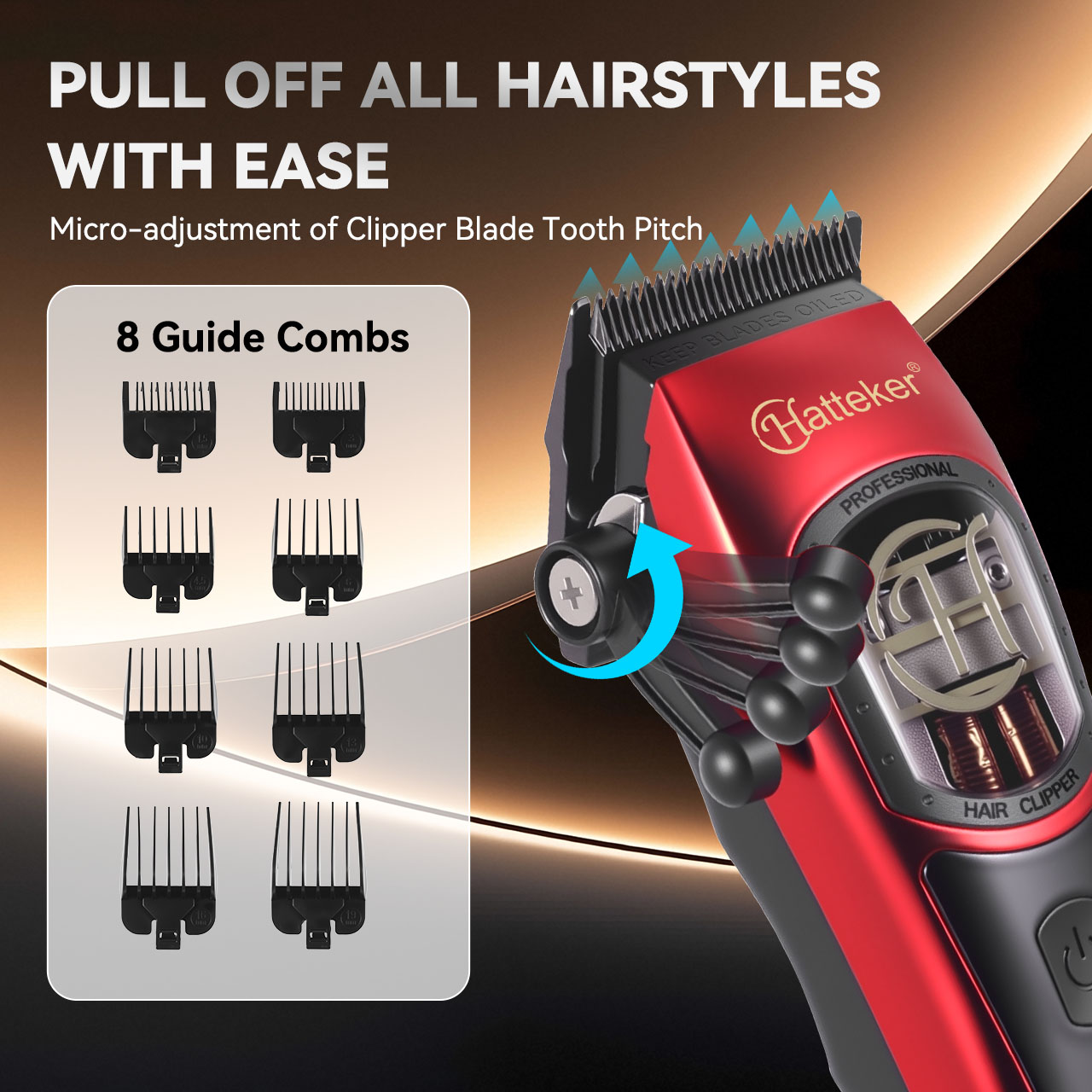 HATTEKER Professional Hair Cli – Hair Clipper Professional recenzja i cena