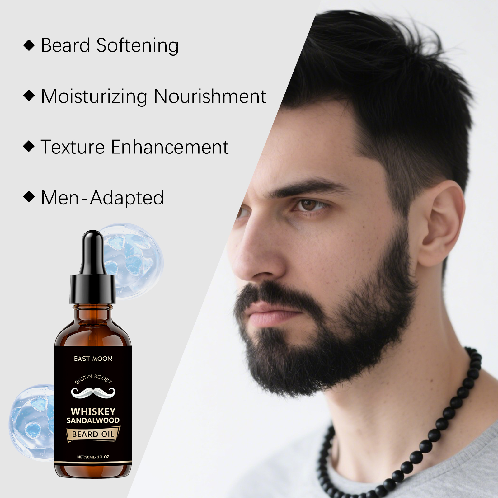 Men's Whiskey Sandalwood Beard – Men'S Grooming Tonic recenzja i cena