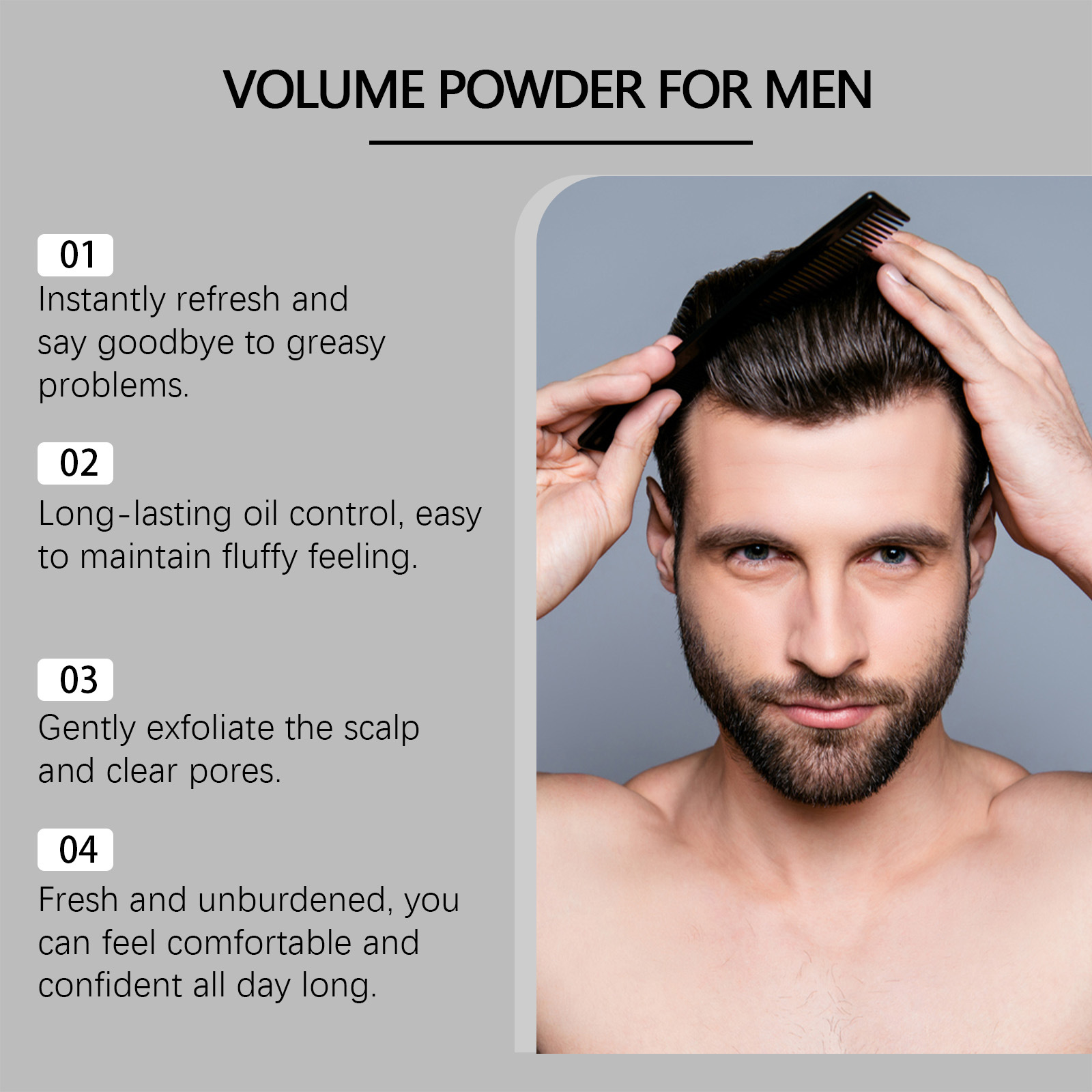Volume Powder for Men Strong H – Men'S Grooming Tonic recenzja i cena