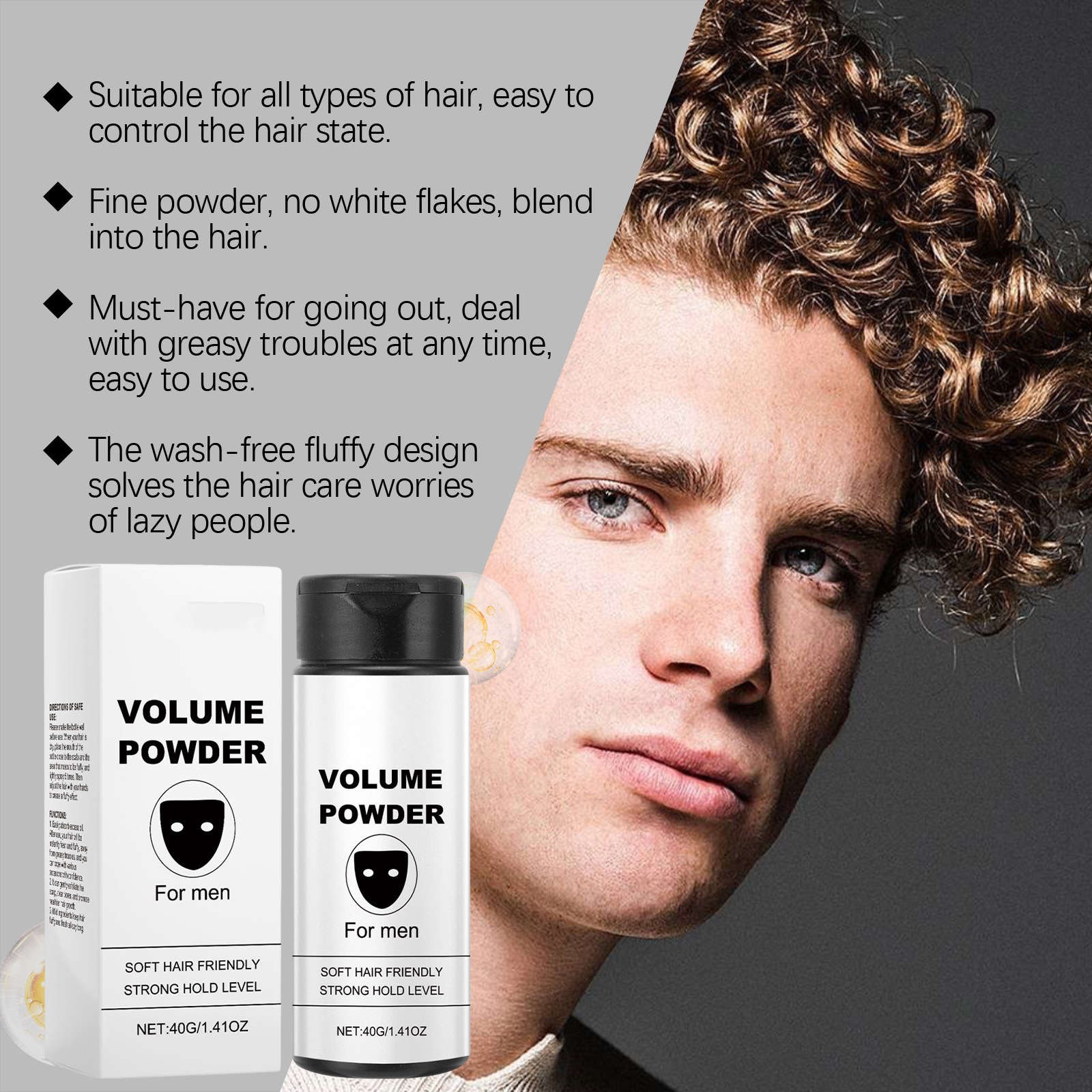 Volume Powder for Men Strong H – Men'S Grooming Tonic recenzja i cena