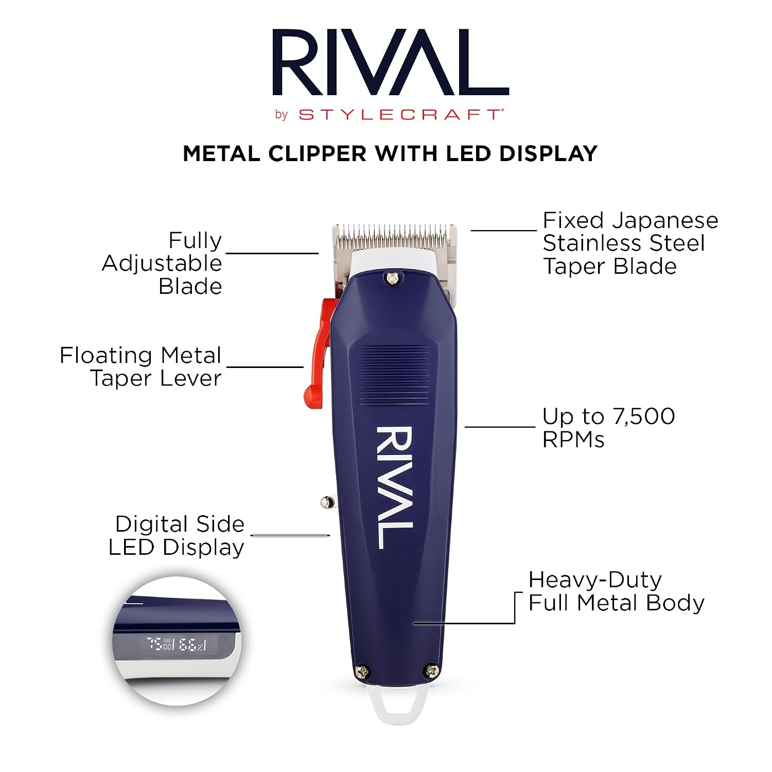 Cordless Hair Clipper with Dig – Hair Clipper Professional recenzja i cena