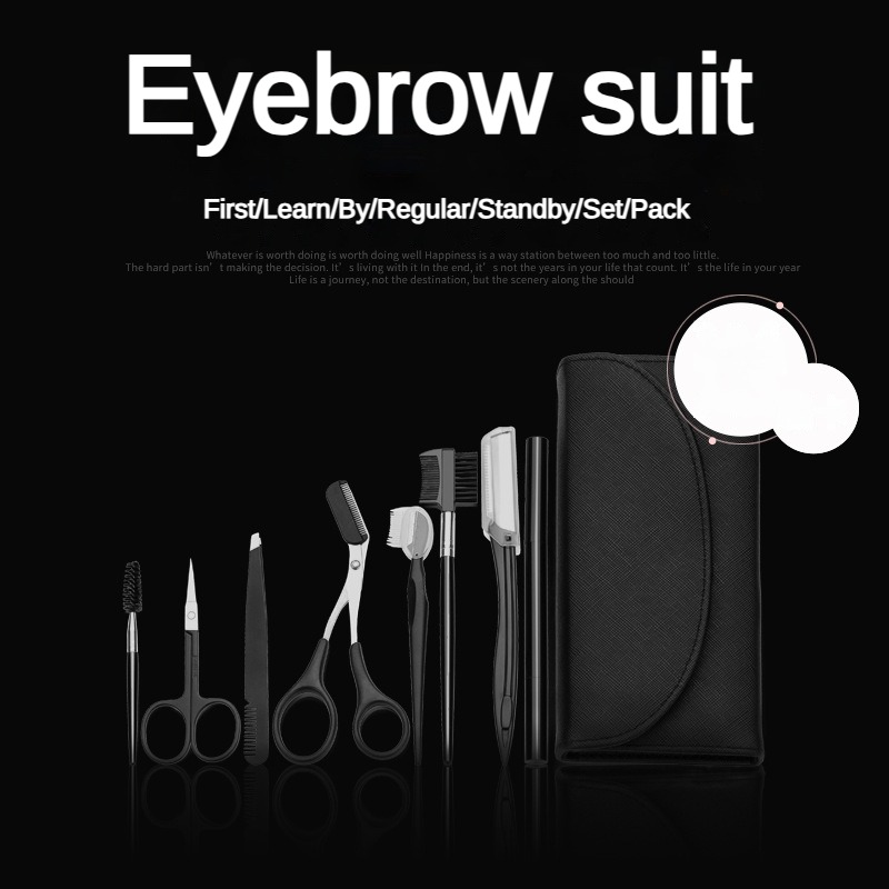 8Pcs eyebrow grooming kit with – Men'S Grooming Gift Set recenzja i cena