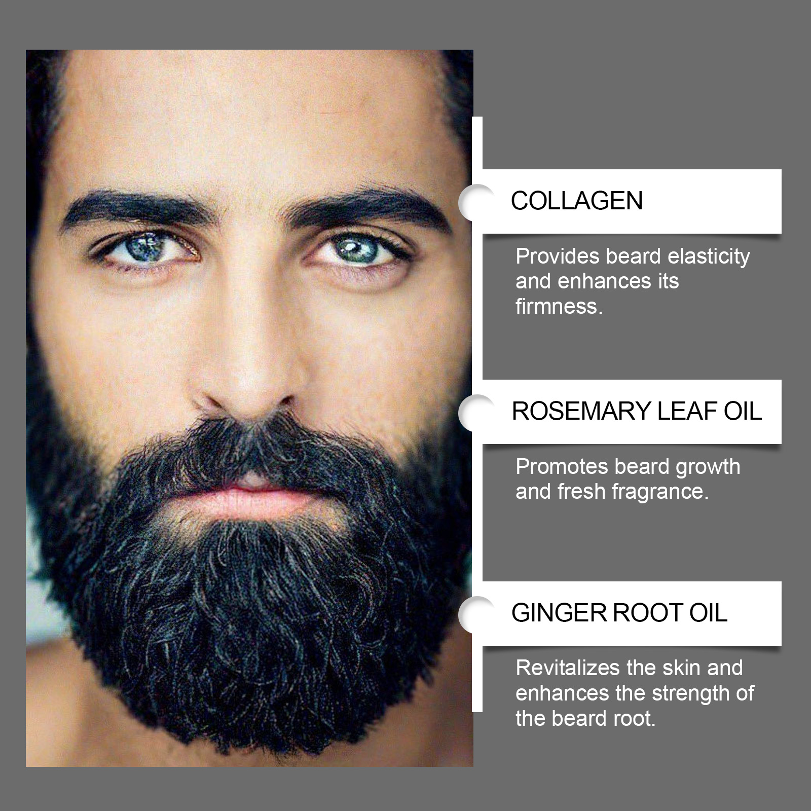 Beard Thickening Care Oil with – Men'S Grooming Tonic recenzja i cena