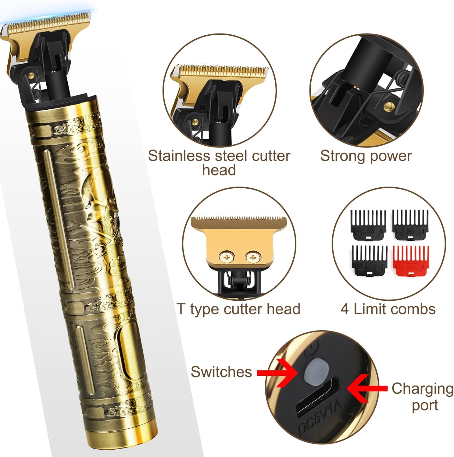 Professional Hair Trimmer for  – Hair Clipper Professional recenzja i cena