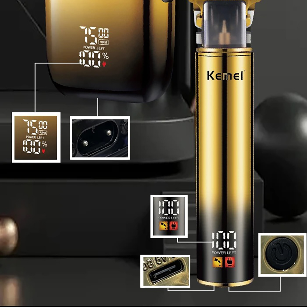 Kemei Hair Trimmer Electric Ra – Men'S Grooming Gift Set recenzja i cena