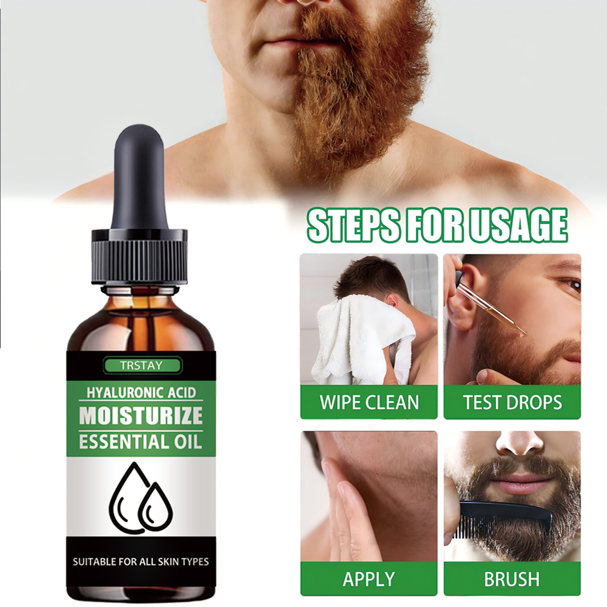 100%Natural Accelerate Facial  – Men'S Grooming Tonic recenzja i cena