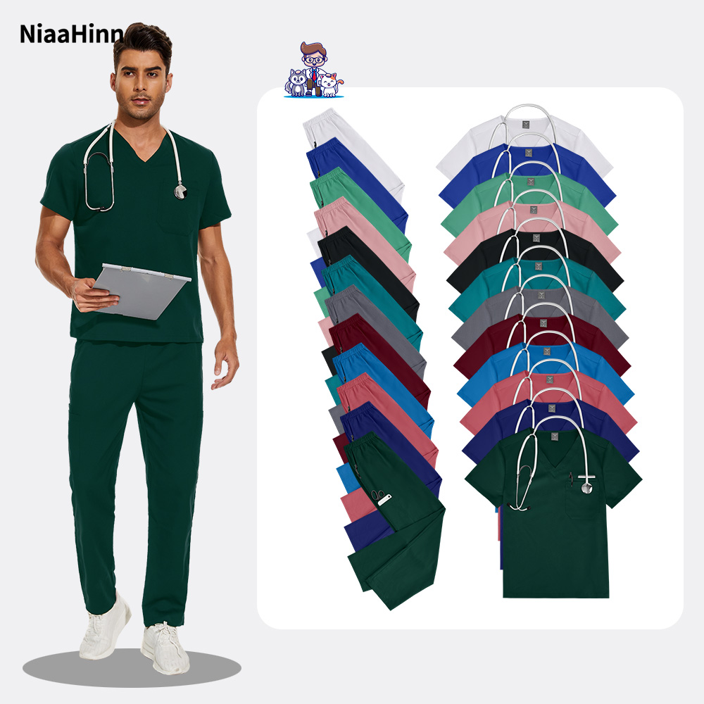 Niaahinn Doctor Uniforms Pet C – Men'S Grooming Services recenzja i cena