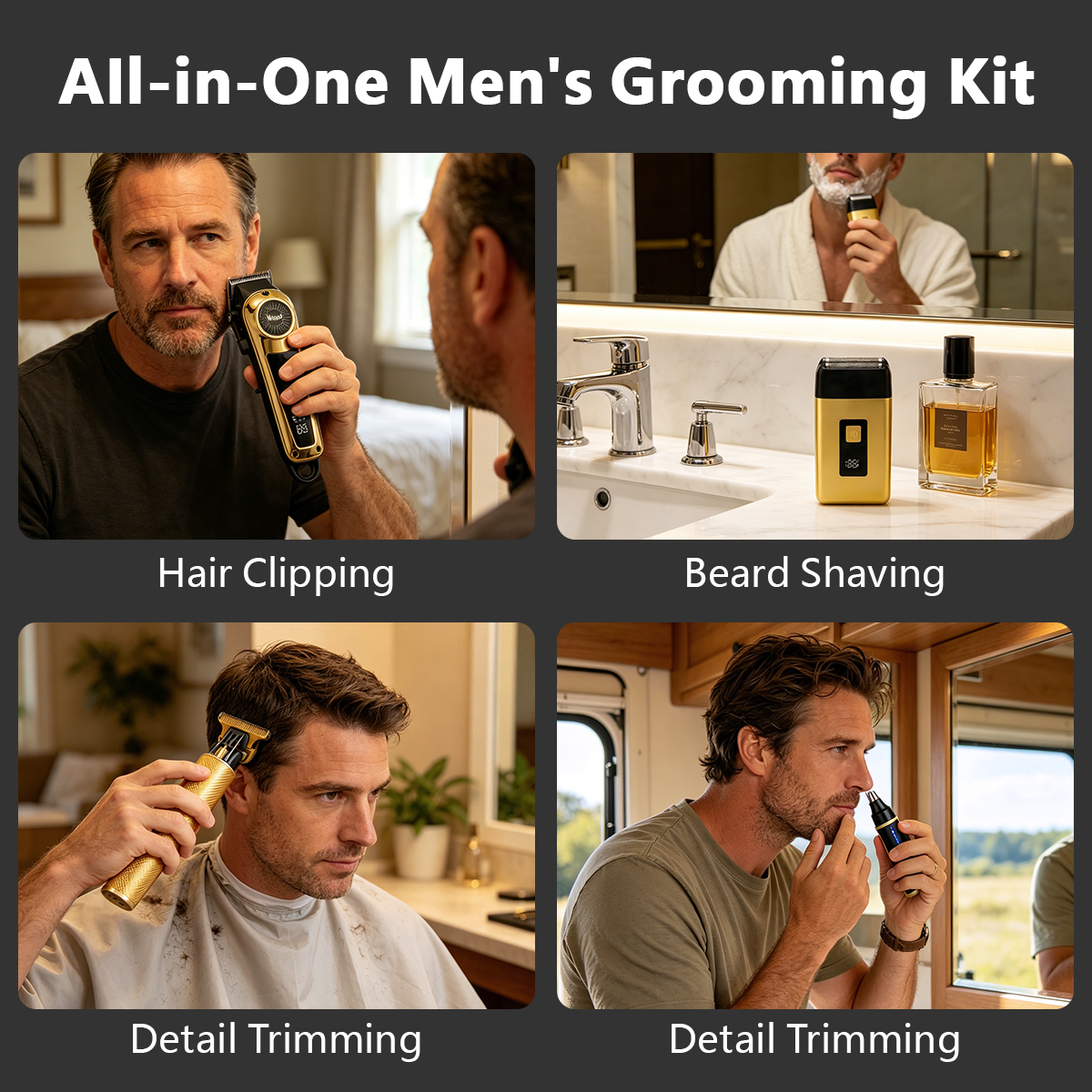 Take Care Of Everything! 3pcs/ – Hair Clipper Professional recenzja i cena