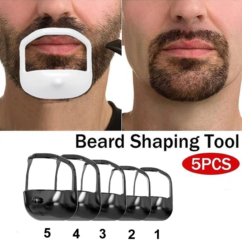 5Pcs Beard Styling Template Se – Men'S Grooming Guide recenzja i cena
