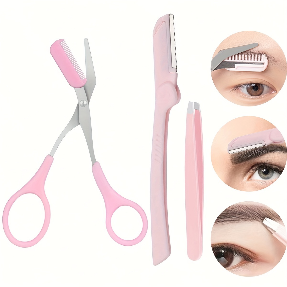 3pcs Set Eyebrow Kit For Women – Men'S Grooming Gift Set recenzja i cena